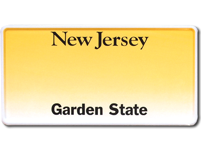 US skylt - New Jersey